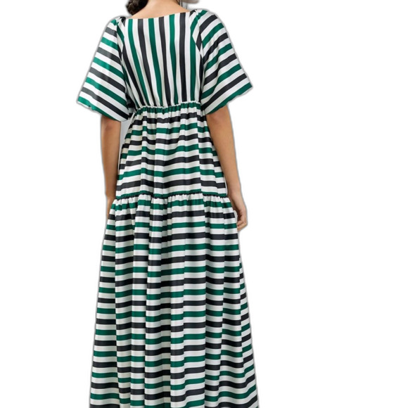 Anthropologie Delfi Striped Tiered Maxi Dress NWT - Picture 8 of 15